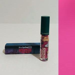MAC x Stranger Things Lipglass Wild Wheeler